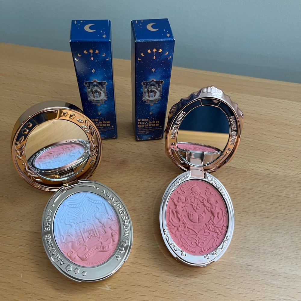 ❤️‍🔥BUNDLE❤️‍🔥 Flower Knows Blush & Lip makeup remover NWOT